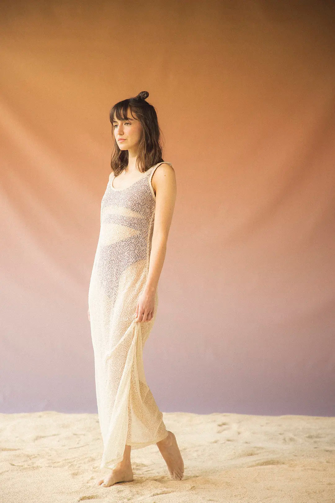 Champagne Sequins Dress