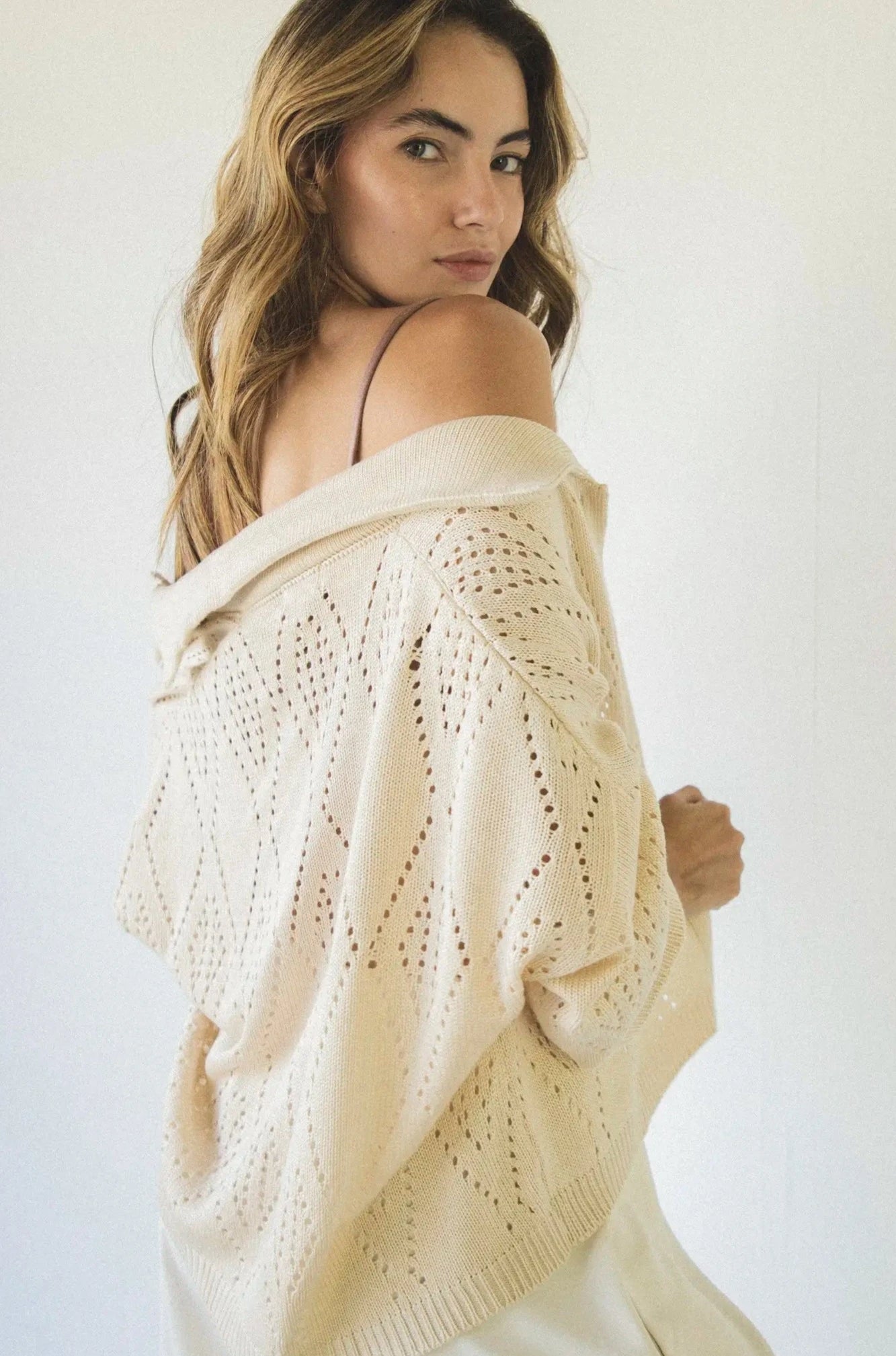 Sand Knitted Shirt
